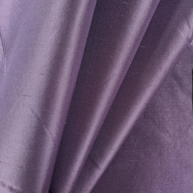 Tikka CL Plum Blossom Backed Silk Drapery Upholstery Fabric by American Silk Mills