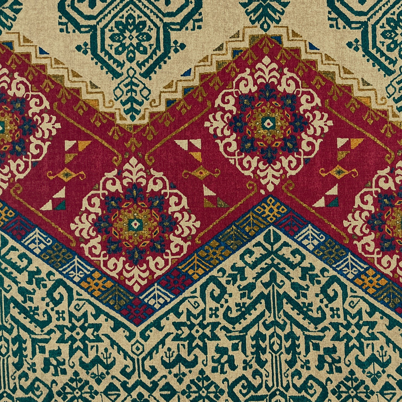 Andra CL Mardi Gras Drapery Upholstery Fabric by  P Kaufmann