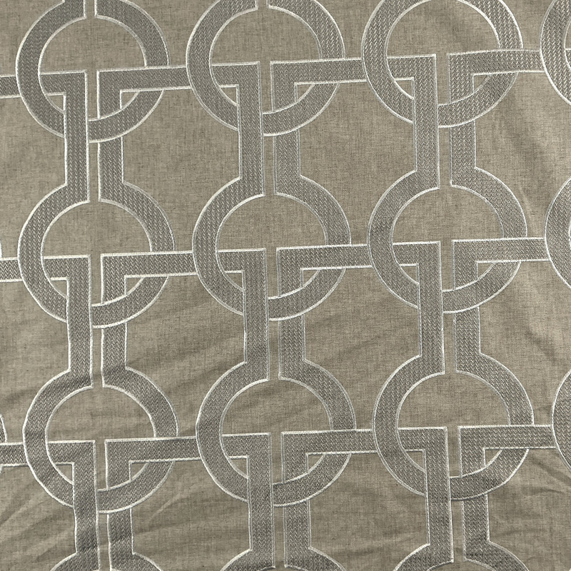 Iron Gate CL  Platinum Drapery Upholstery Fabric by P Kaufmann