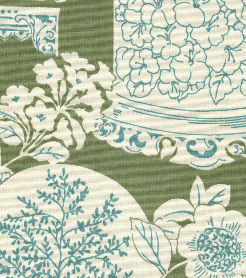 Sun Parlor CL  Grass Drapery Upholstery Fabric by  P Kaufmann