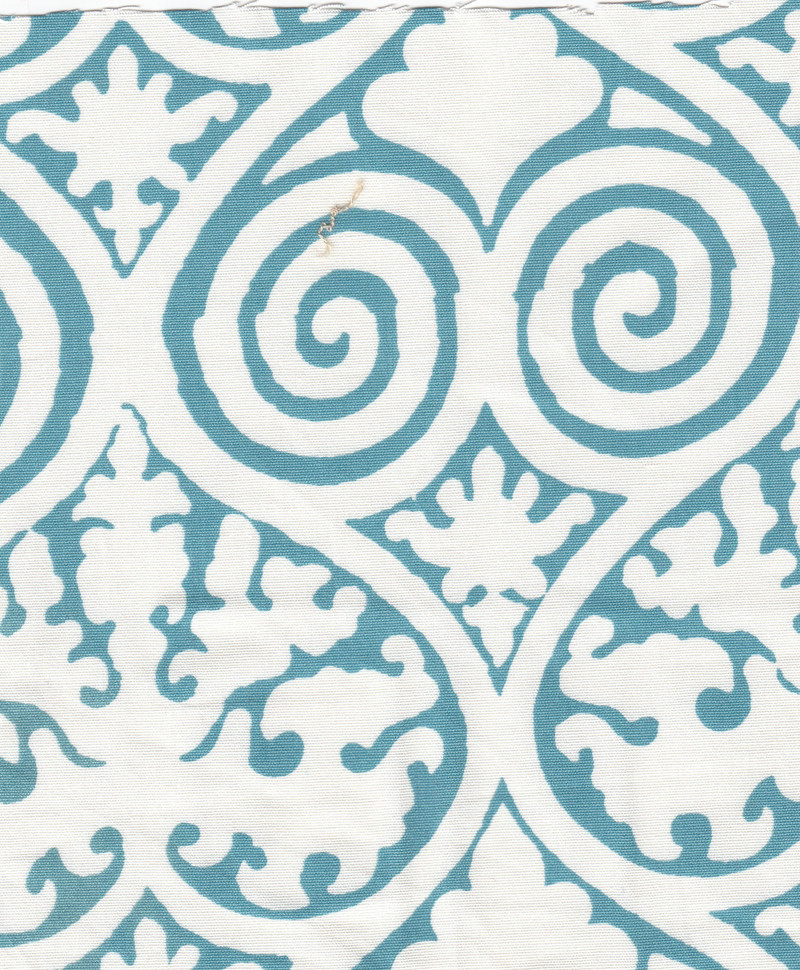 Ignazio Damask CL Sky  Drapery Upholstery Fabric by Ralph Lauren
