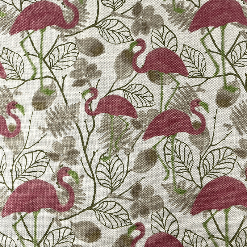 Flamboyance CL Pink Drapery Upholstery Fabric by Regal Fabrics