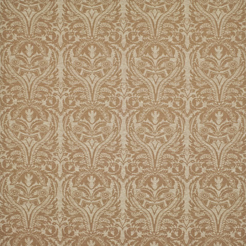 Standish Damask CL Pecan Drapery Upholstery Fabric by Ralph Lauren Fabrics