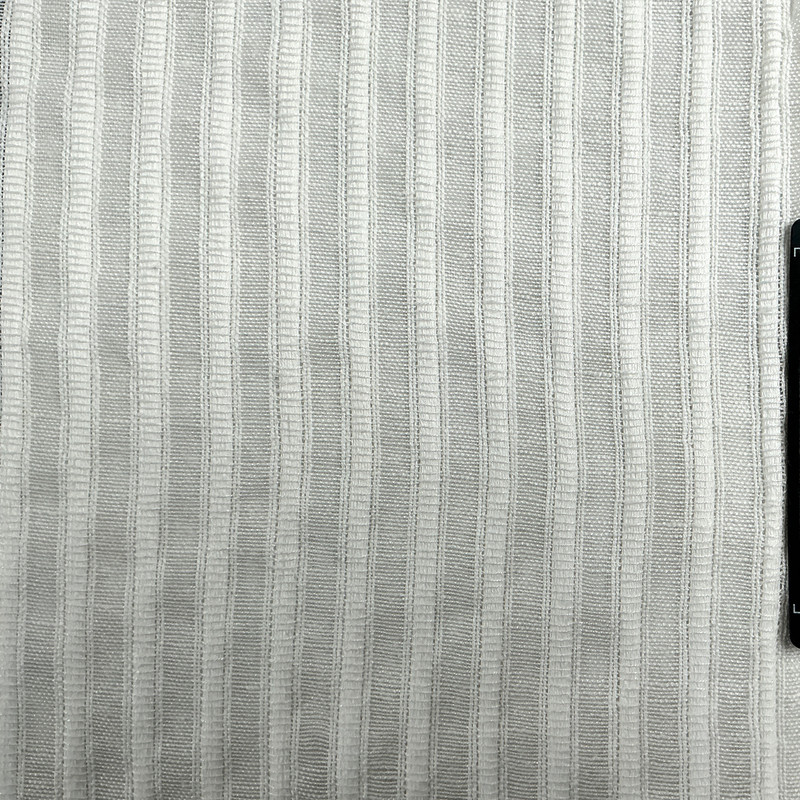 Aliya Cream Sheer Drapery Fabric by P-Kaufman