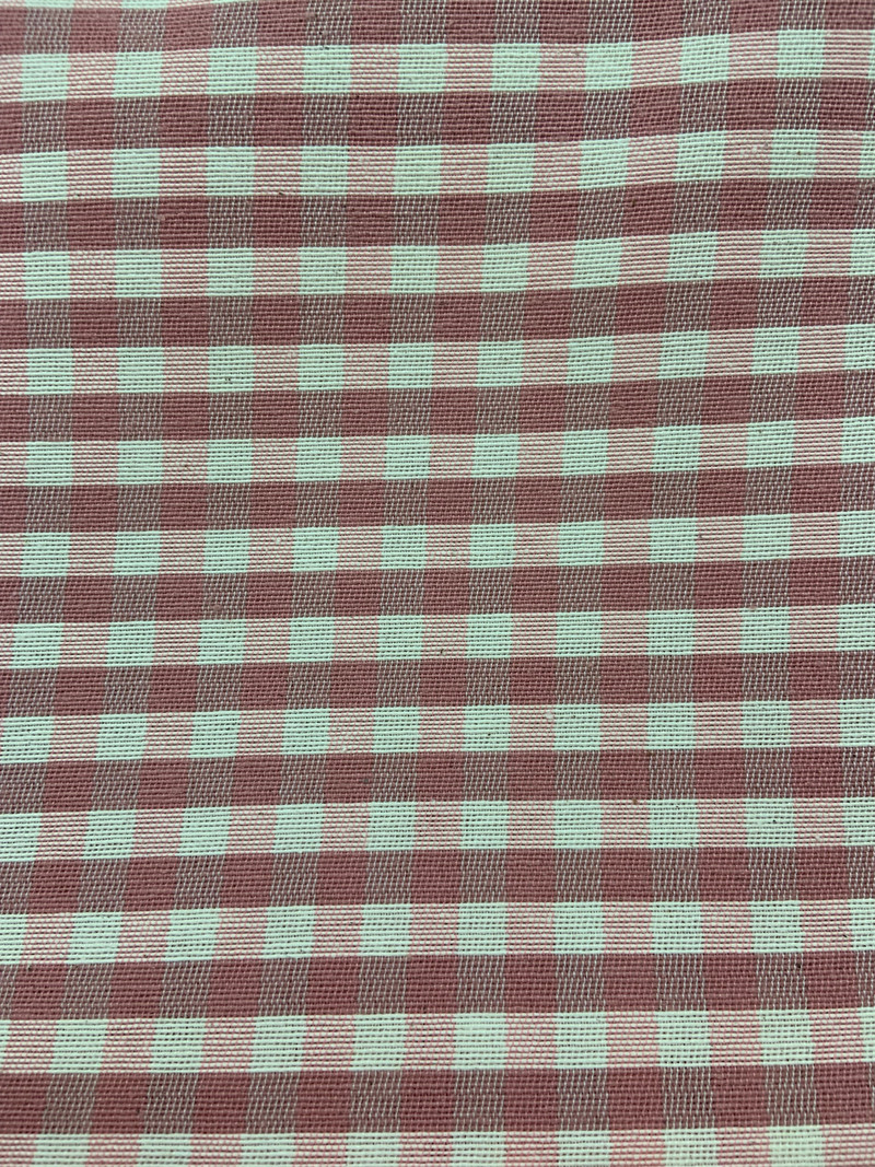 Peppermint Plaid Drapery Fabric by P. Kaufman