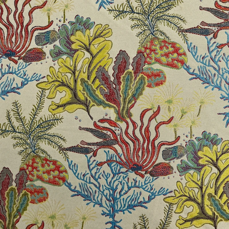 Aquarium Multi Upholstery Fabric
