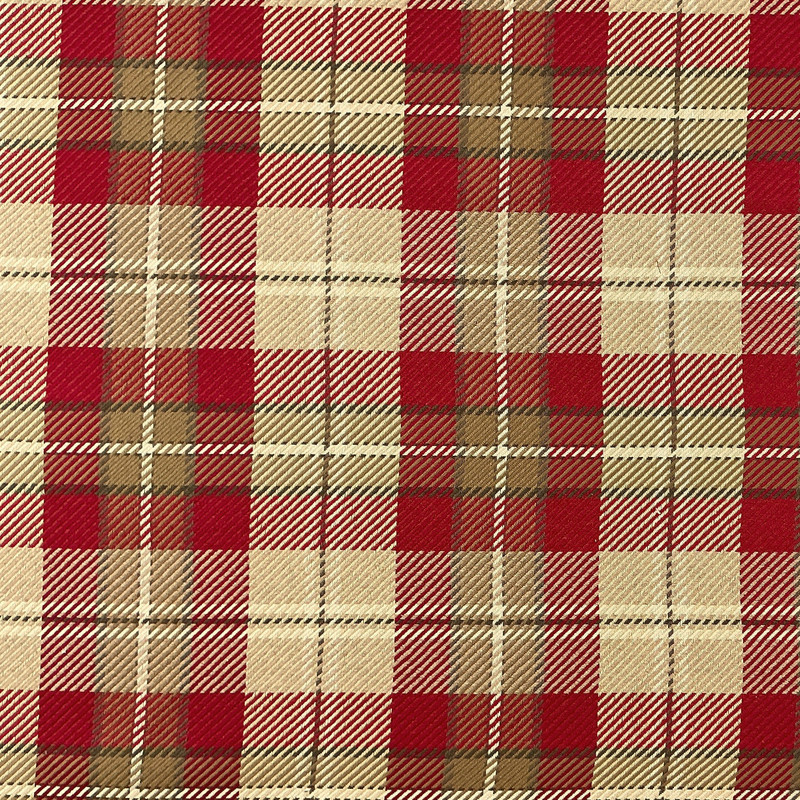 Hawkins Radish Upholstery Fabric by Ralph Lauren