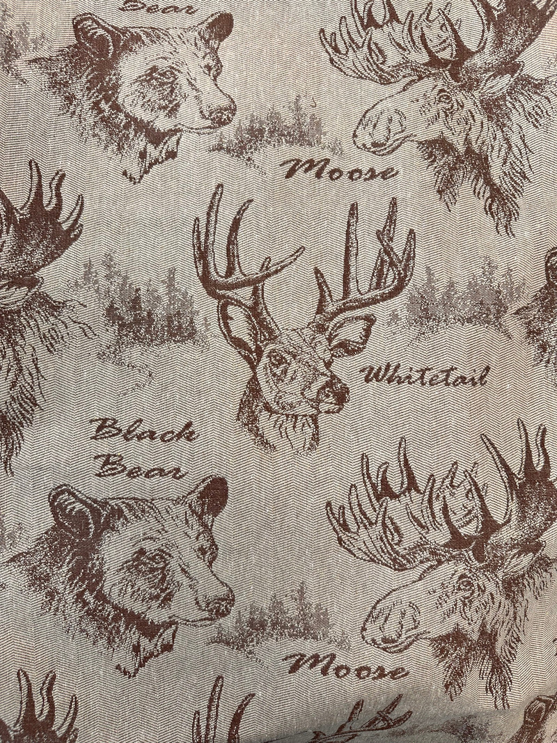 Wildlife Doeskin Upholstery Fabric