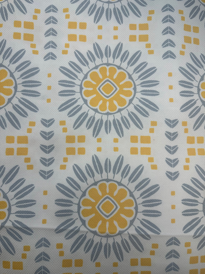 Campania Coastal Blue Outdoor Upholstery/Drapery by Serena Lily