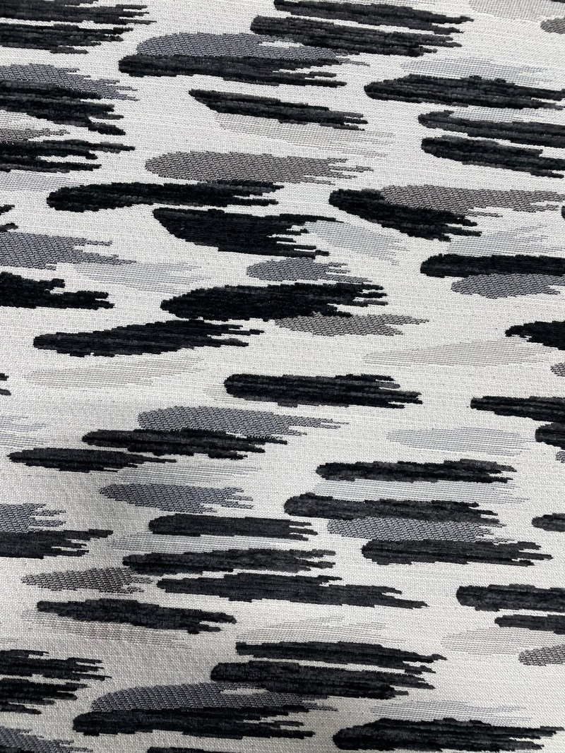 Adam Charcoal Upholstery Fabric by Regal