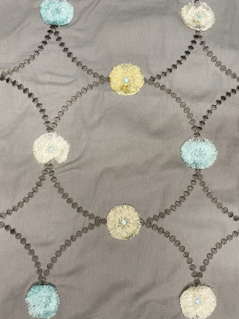 Puff Vapor Upholstery/Drapery Fabric by P. Kaufman