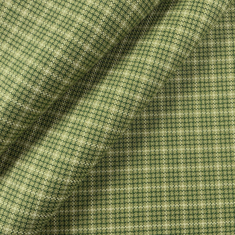 Ayden in Pistachio | Upholstery Fabric | Plaid in Green and White | Medium Weight | Ralph Lauren | By the Yard