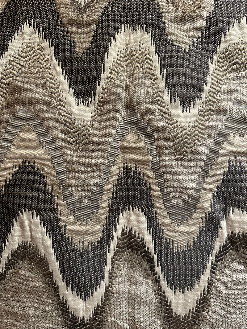 Rave Wave Thunder Upholstery Fabric by P. Kaufman