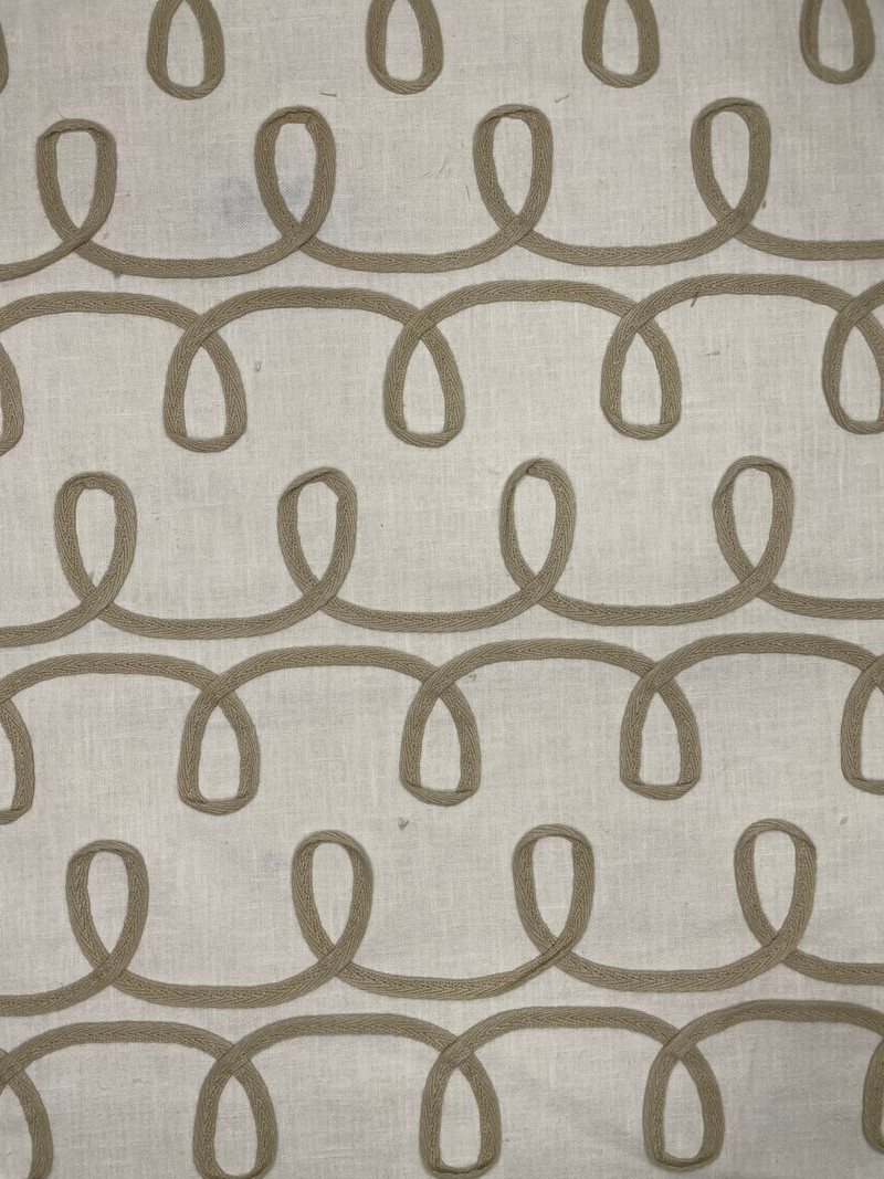 Loop & Lace Parchment Upholstery/Drapery Fabric by Kravet