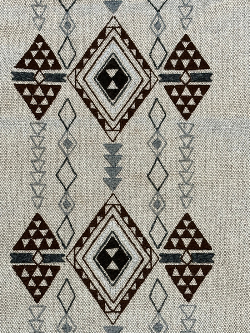 Tuareg Espresso Outdoor Upholstery Fabric by Sunbrella