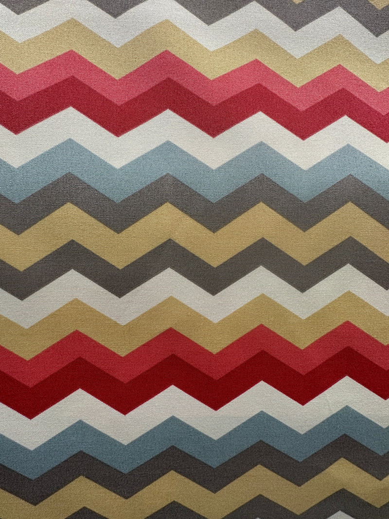 Panama Wave - Peachtini Outdoor Upholstery Fabric by Waverly
