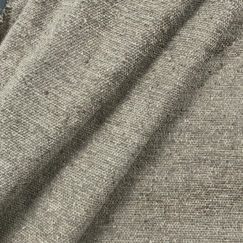 Banham Weave in Linen | Upholstery Fabric | Grey / Off-White Tweed | 54" Wide | Heavy Weight | By The Yard