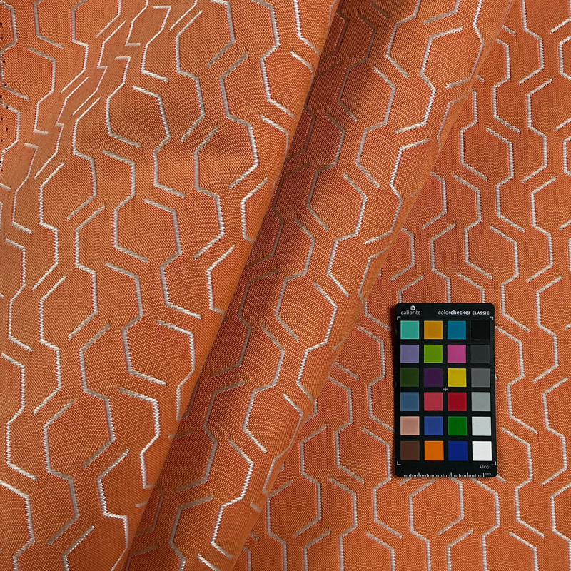 Adaptation Apricot Outdoor Upholstery Fabric by Sunbrella