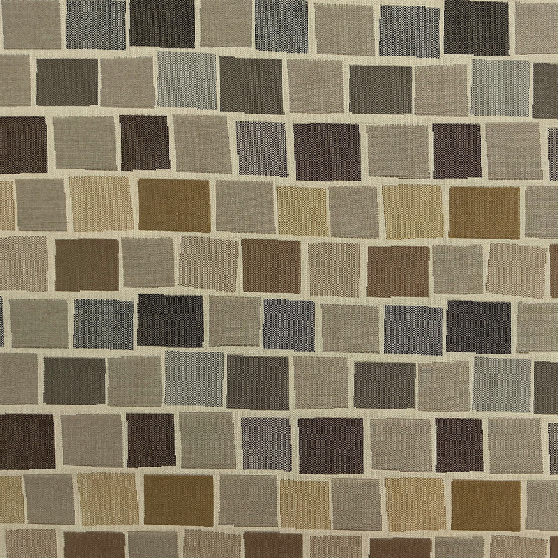 Blox Slate Outdoor Upholstery Fabric by Sunbrella