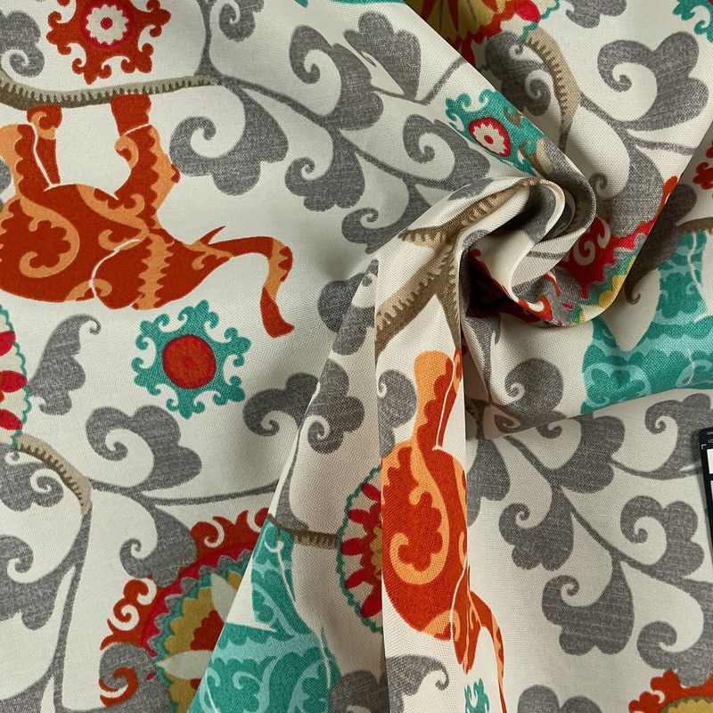 Menagerie Cayenne Outdoor Upholstery/Drapery Fabric by P. Kaufman