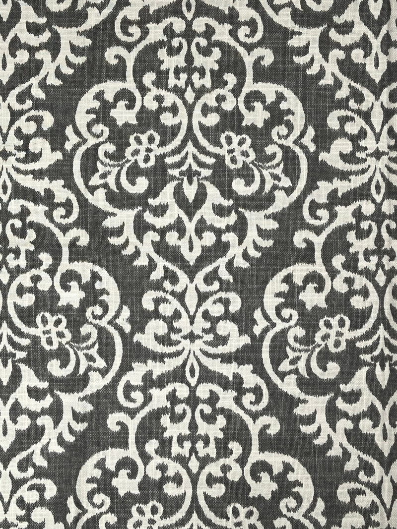 Salisbury 9 Graphite Upholstery/Drapery Fabric by Covington