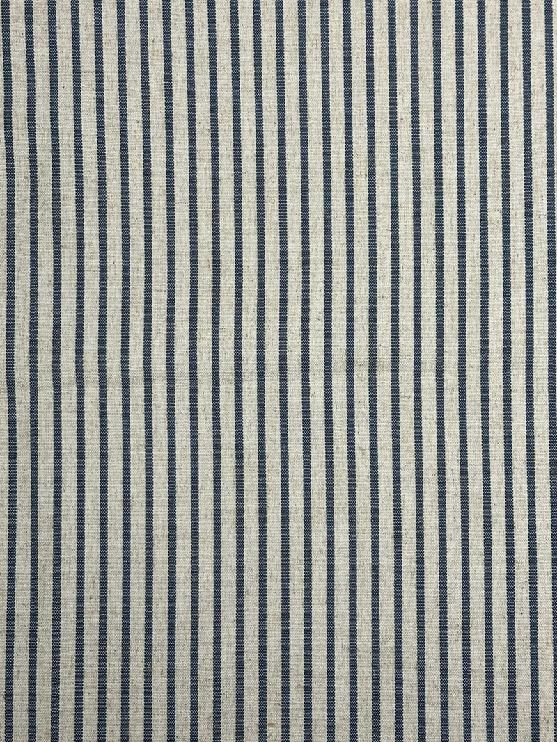 Harlow Stripe Baltic Upholstery/Drapery Fabric by Waverly