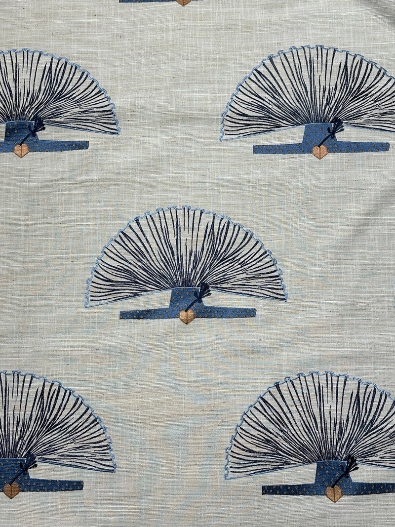 Hakama Midnight Upholstery/Drapery Fabric by P. Kaufmann