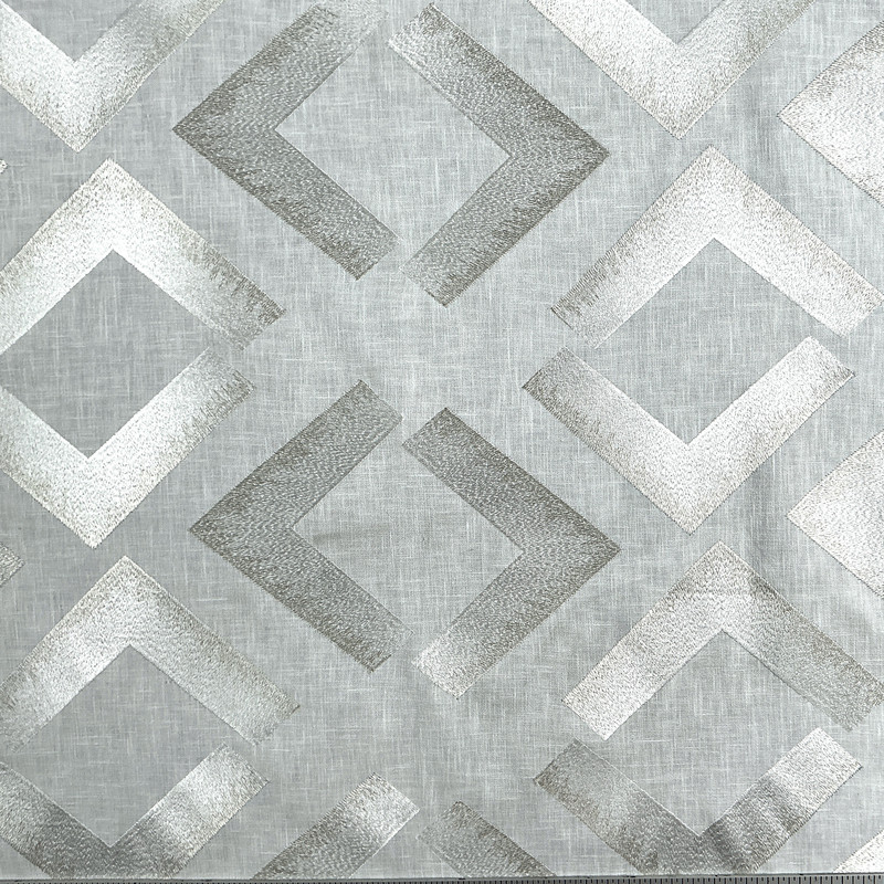 Marvel Pearl Drapery Fabric by P. Kaufmann