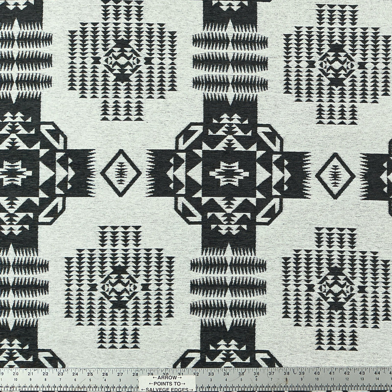 Cabot Lodge Slate Upholstery Fabric by Culp