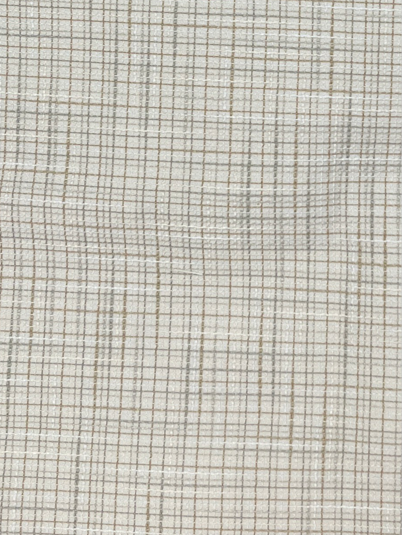 Charley Plaid Brown Upholstery Fabric