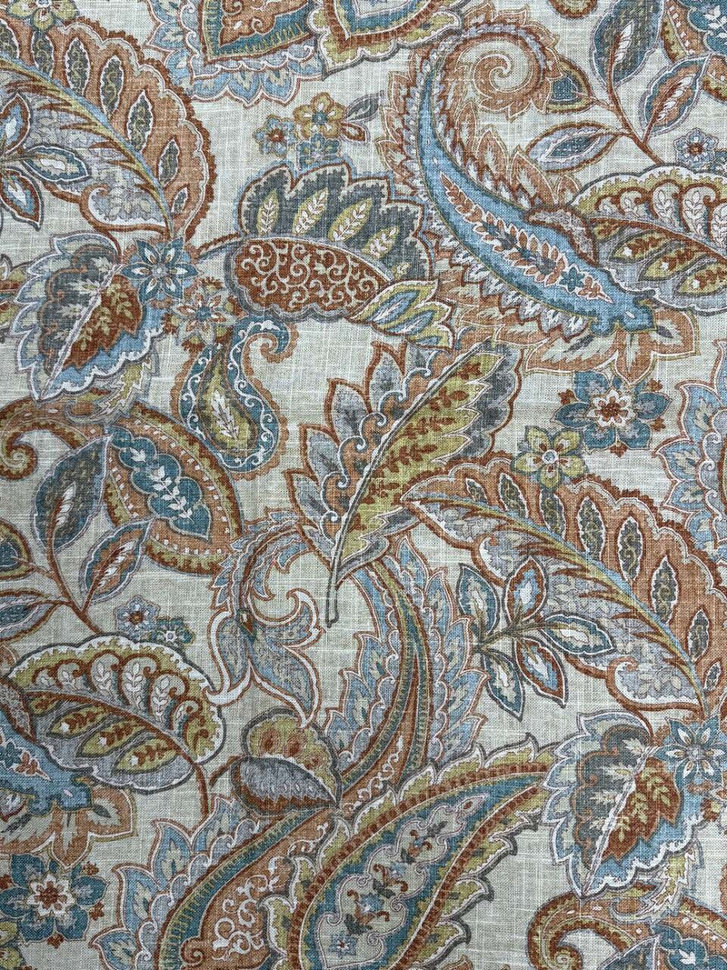 Camden Copper Upholstery/Drapery Fabric by Covington