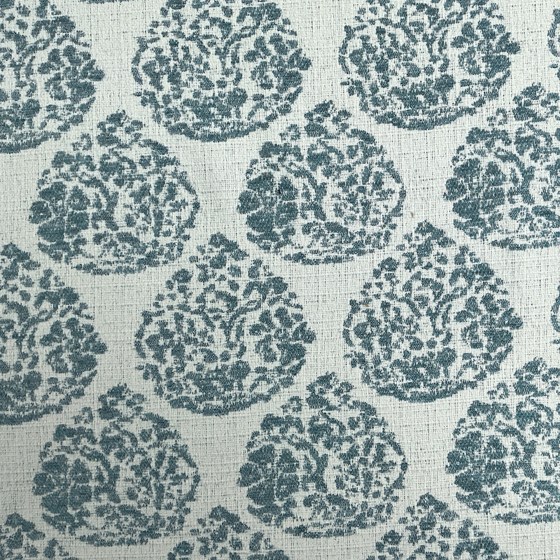 Boheme Paisley Mist Outdoor Fabric by Sunbrella