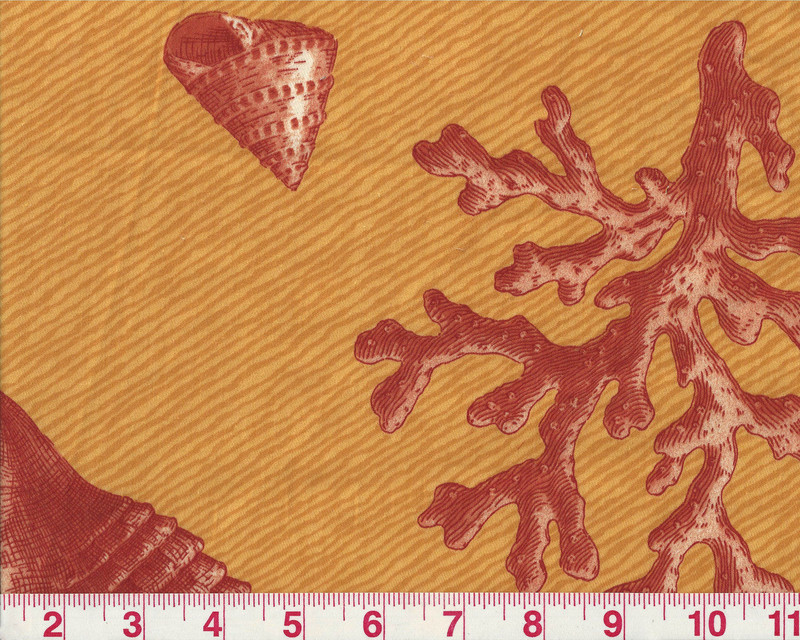 Big Sur CL Shell Drapery Upholstery Fabric by P Kaufmann