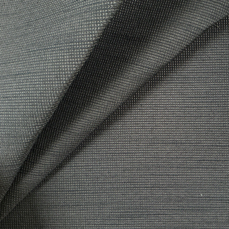 BUBBLY in INK | 1/16" Foam Backed Headliner And Sew Foam | Textured, Two Toned / Heathered in Gray and Black | 54 Inch Wide | Heavy Weight | 100% Polyester | By The Yard