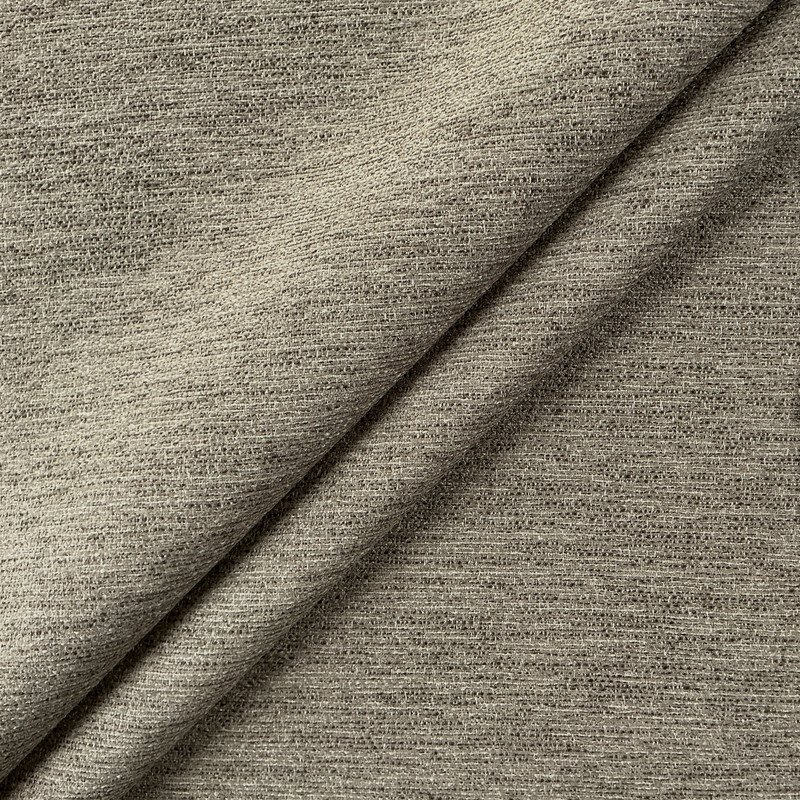 Union in Taupe | Chenille Upholstery Fabric | Mottled Taupe | 54" Wide | Heavy Weight | By The Yard