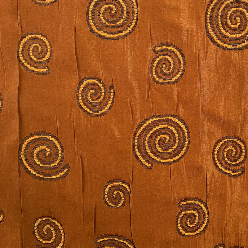 Algiers color Raisin Brown spirals