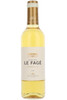 Chateau Le Fage Monbazillac, Dordogne, France, 2022, Half Bottle