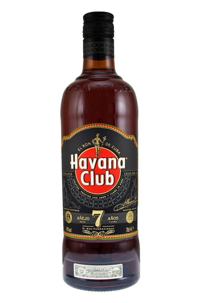 Havana Club 7 Year old Rum Havana Club from Fraziers Wine Merchants Havana Club 7 Year old Rum Havana Club from Fraziers Wine Merchants
