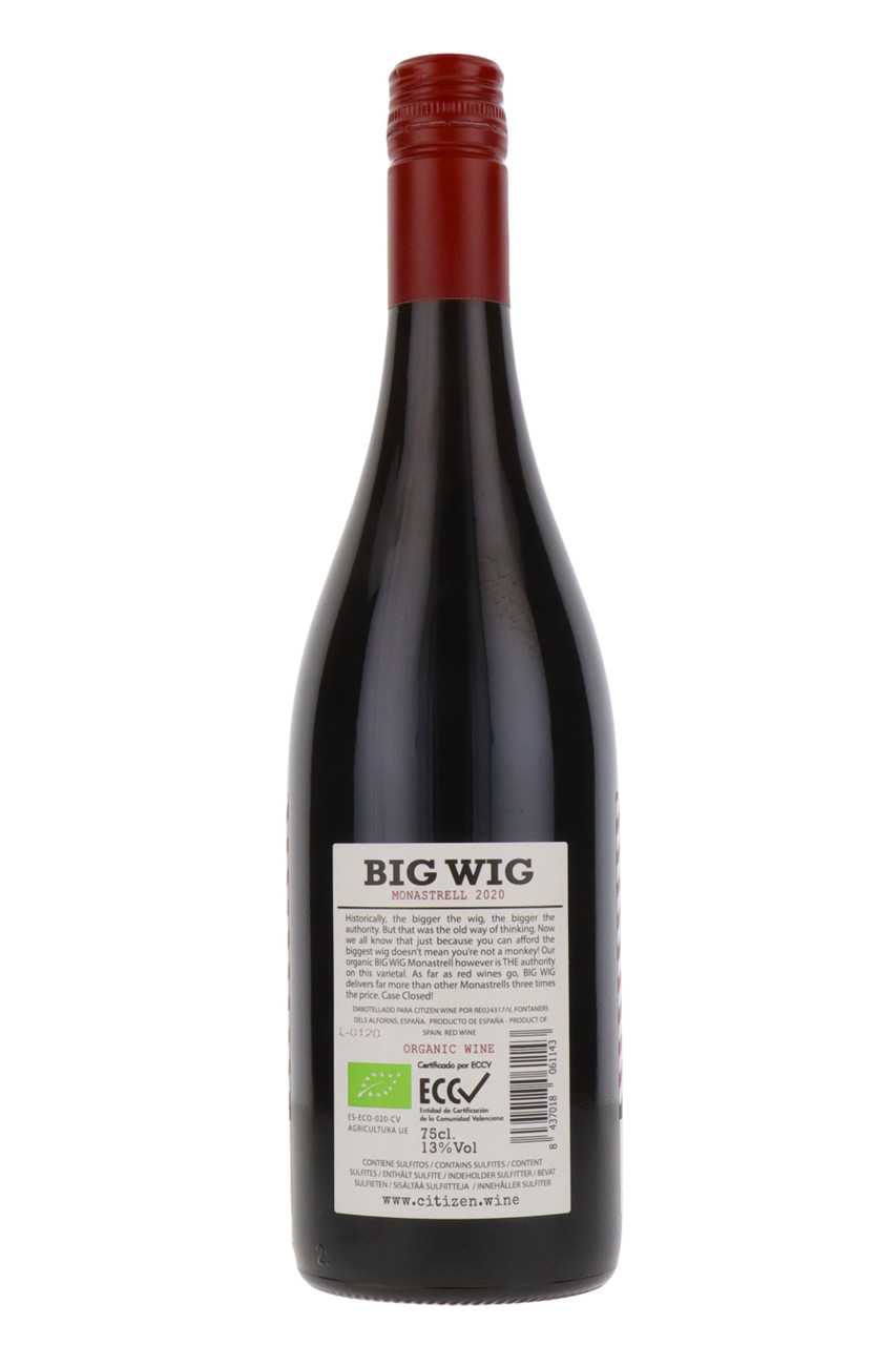 Big Wig Monastrell Tinto Spain 2020