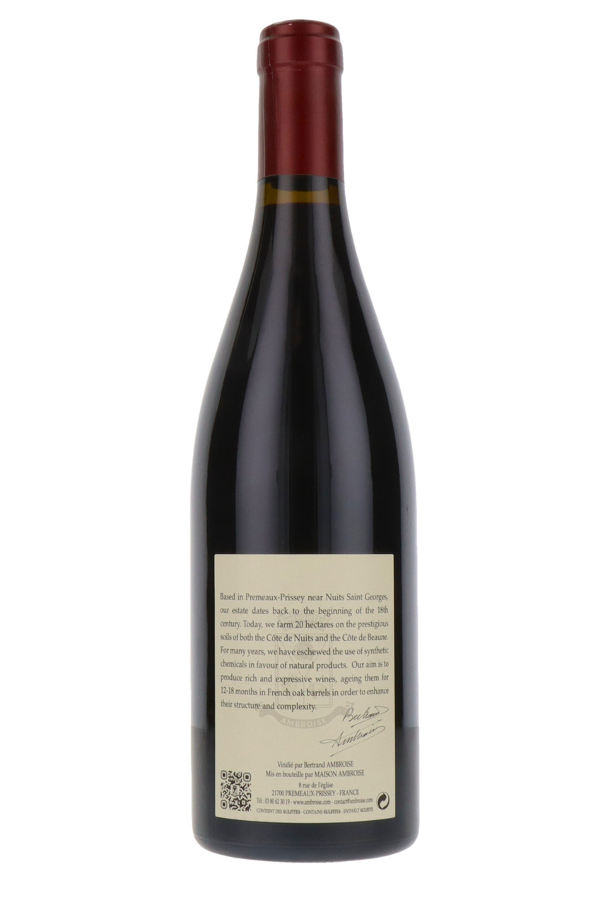 Cotes De Nuits Villages Bertrand Ambroise 2020 Bertrand Ambroise