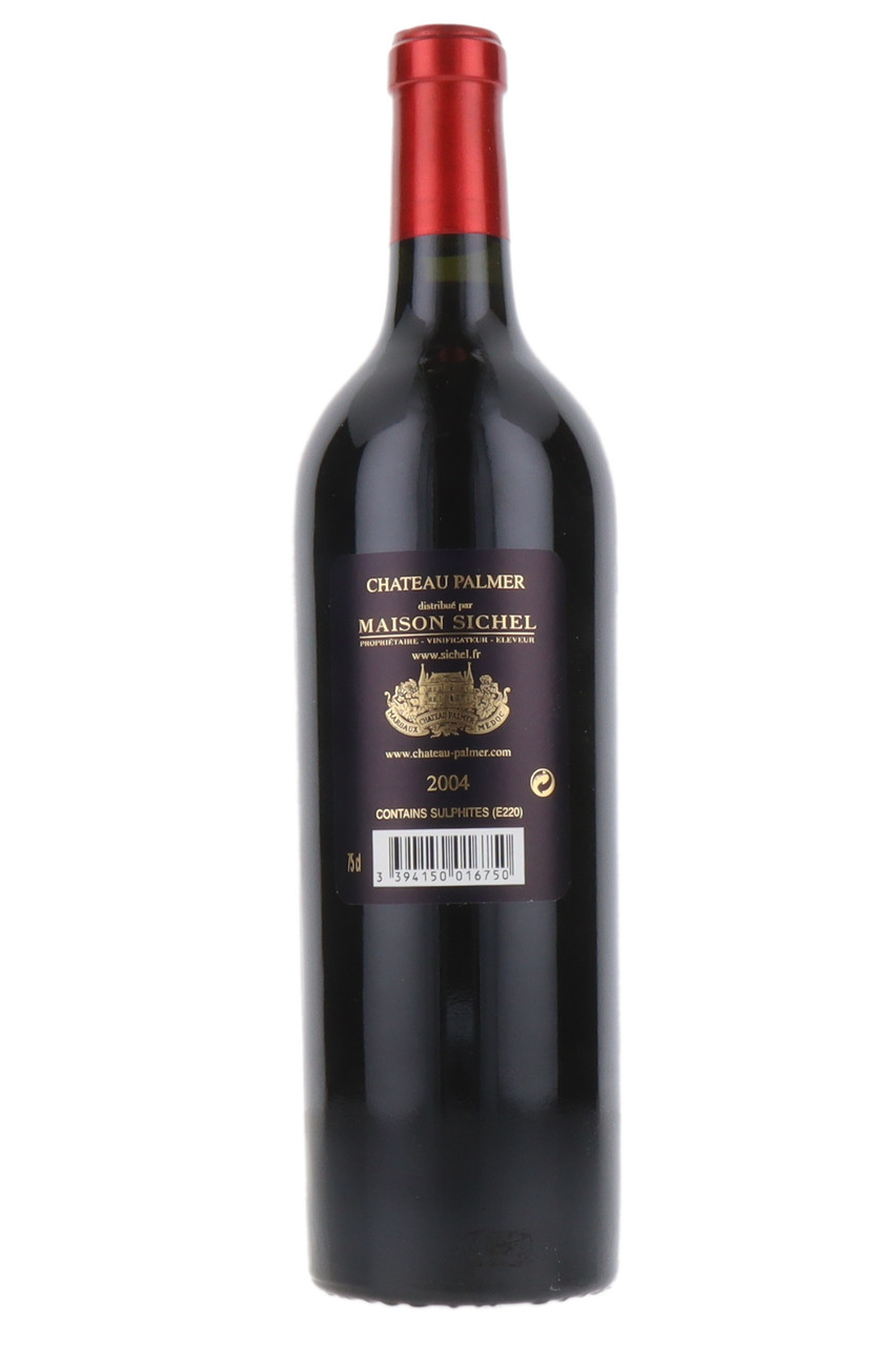 Chateau Palmer 2004 — Margaux 3eme Cru Classé