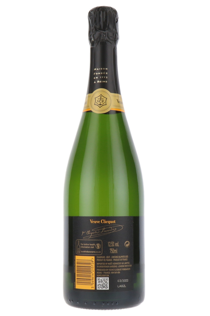 Veuve Clicquot Vintage Champagne 2015 from Fraziers Wine Merchants