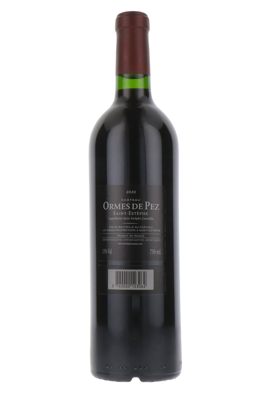 Château Ormes de Pez, Saint Estephe, Bordeaux, 2020