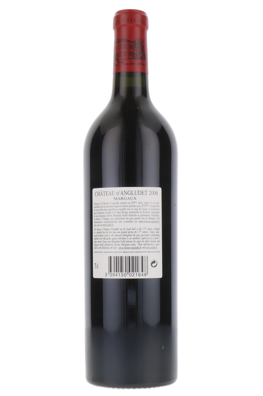 Chateau DAngludet, Margaux, 2006
