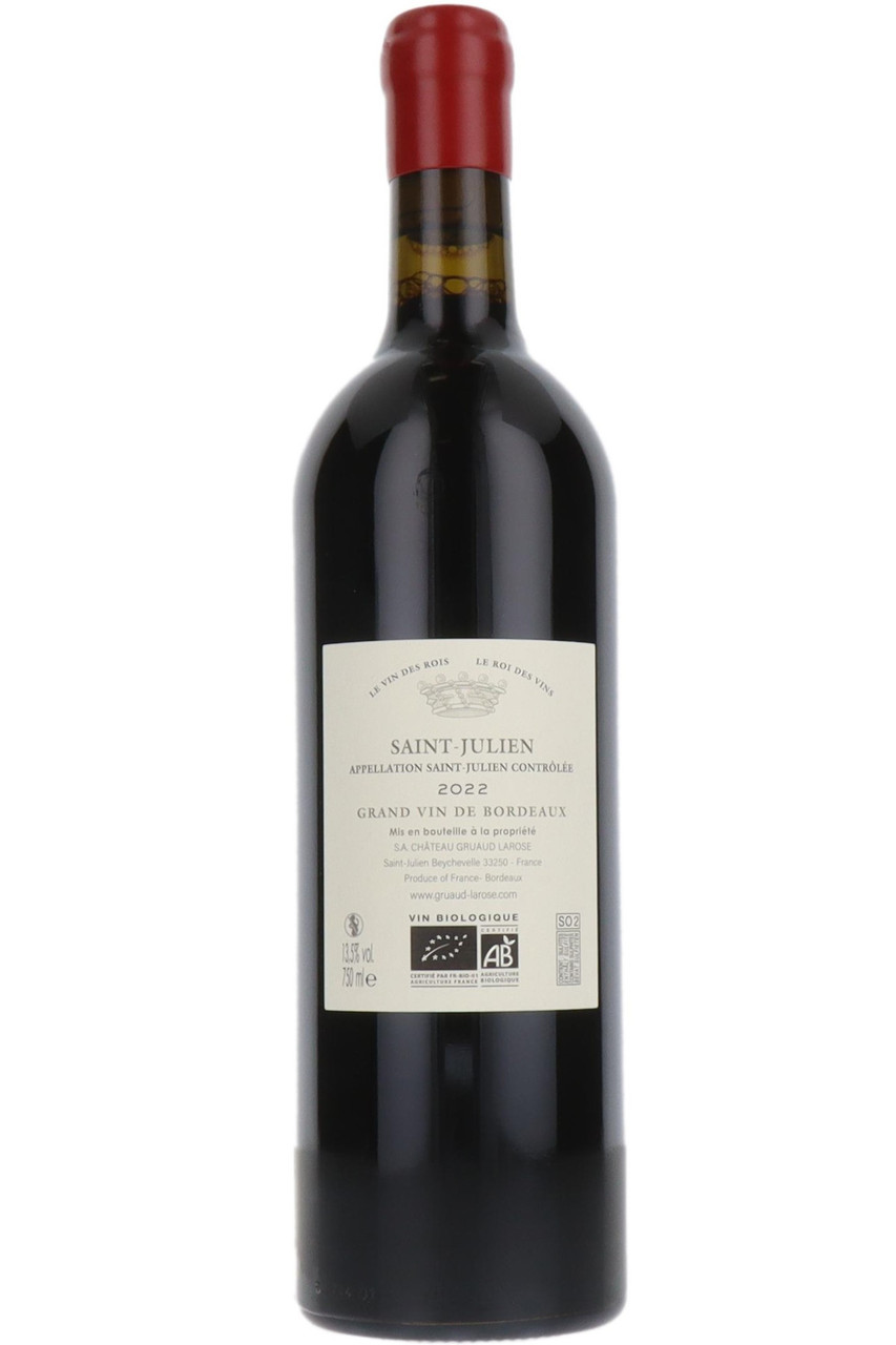 Sarget De Gruaud Larose, Saint Julien, Bordeaux, France, 2022