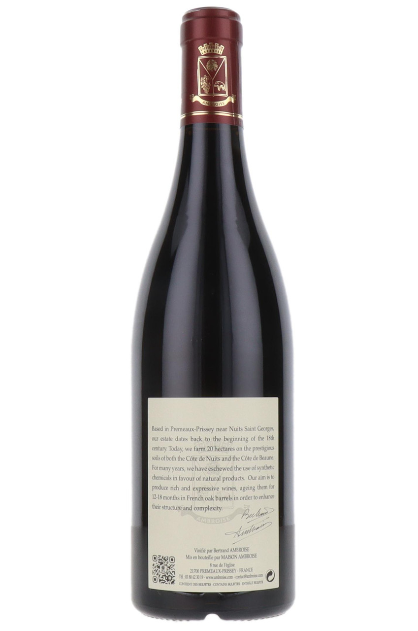 Nuits St Georges, Bertrand Ambroise, Cote de Nuits, Burgundy