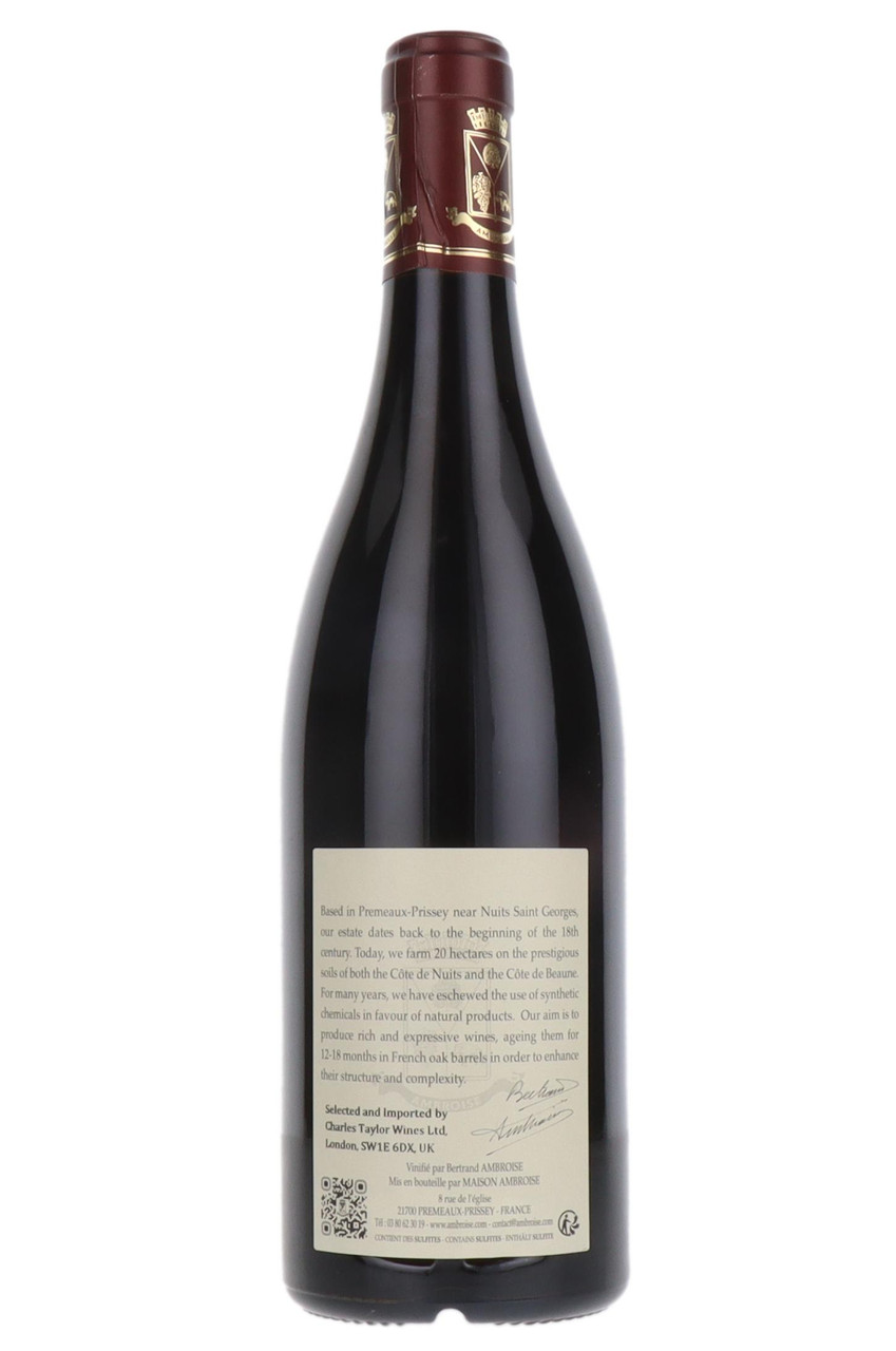 Nuits St Georges, Domaine Bertrand Ambroise, Cote de Nuits