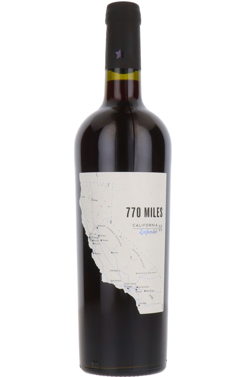 770 Miles Red Zinfandel, USA, 2023