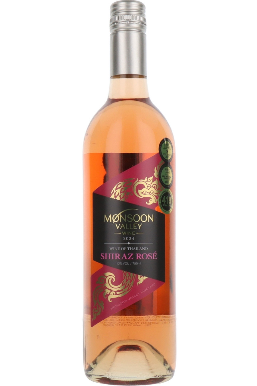 Monsoon Valley Shiraz Rosé NV, Pak Chong Hills, Thailand, NV