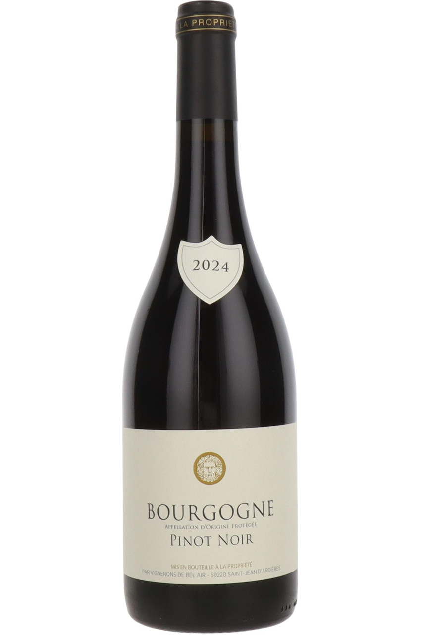 Bourgogne Pinot Noir, Vignerons de Bel Air, Burgundy, France, 2024
